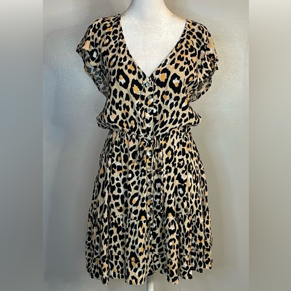 Gorgeous Paper Heart dress in animal print - size 8 - designed in Australia